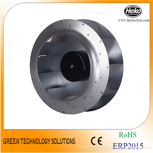 top quality eco friendly centrifugal air fan with ec brushless external rotor motor